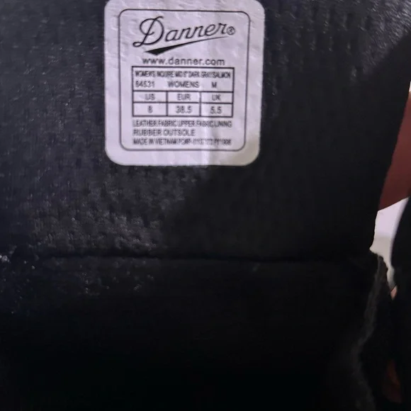 Danner Women’s Gray and Salmon Accents Outdoor Hiking Boots - Picture 10 of 14